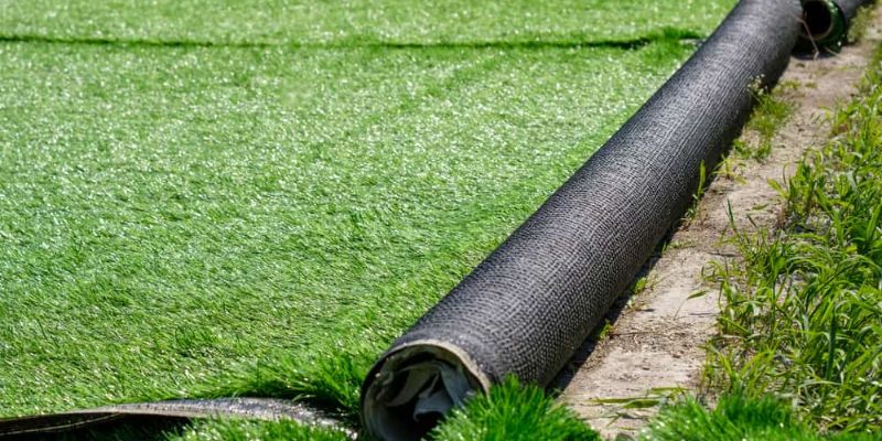 grama sintetica jardim